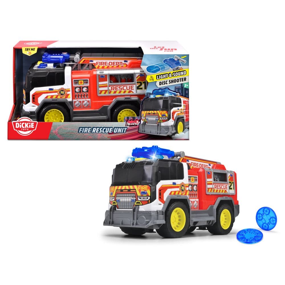 Dickie Toys Fire Rescue Unit Playset Main Product Image