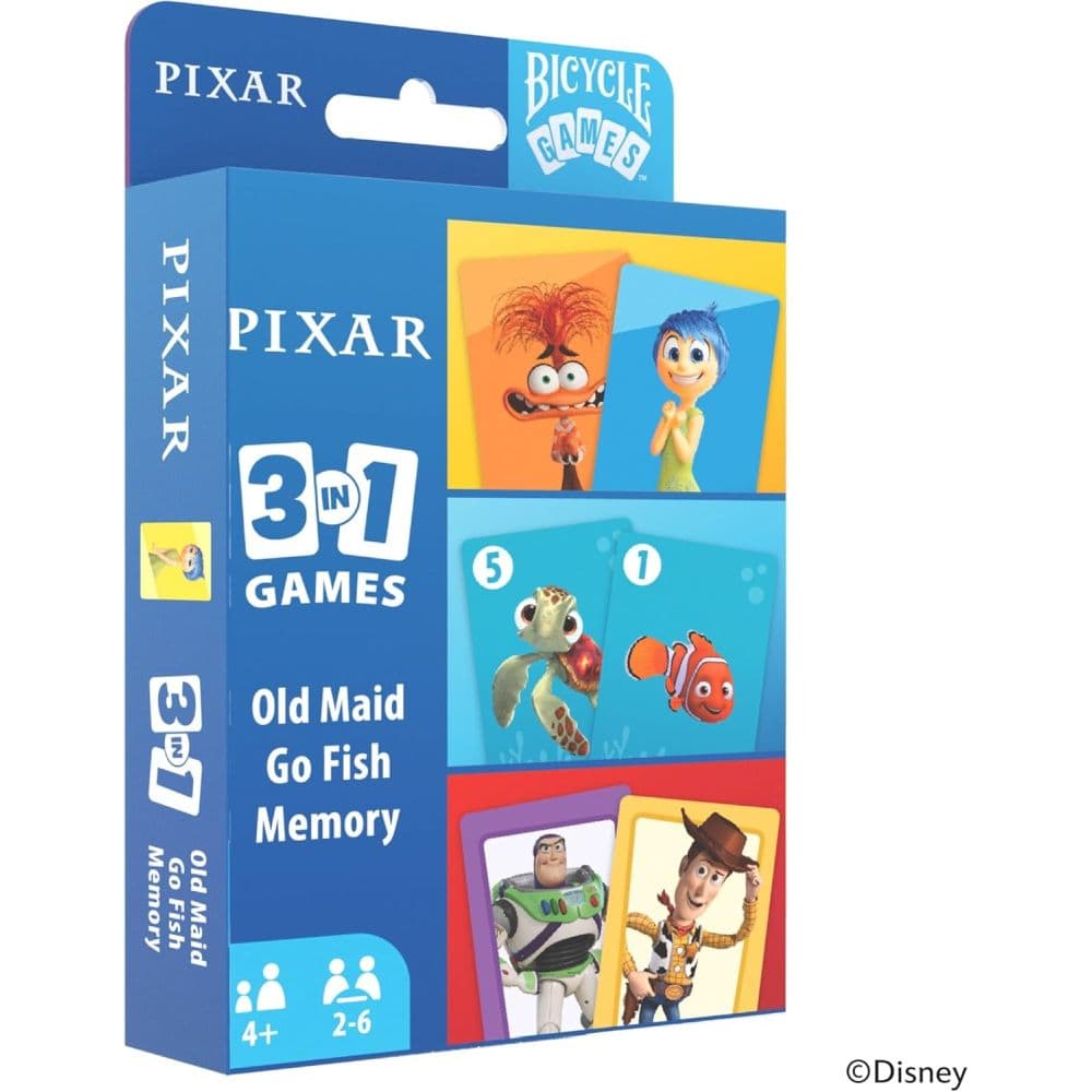 Bicycle Disney Pixar 3-in-1 Card Games Set Seventh Alternate Image