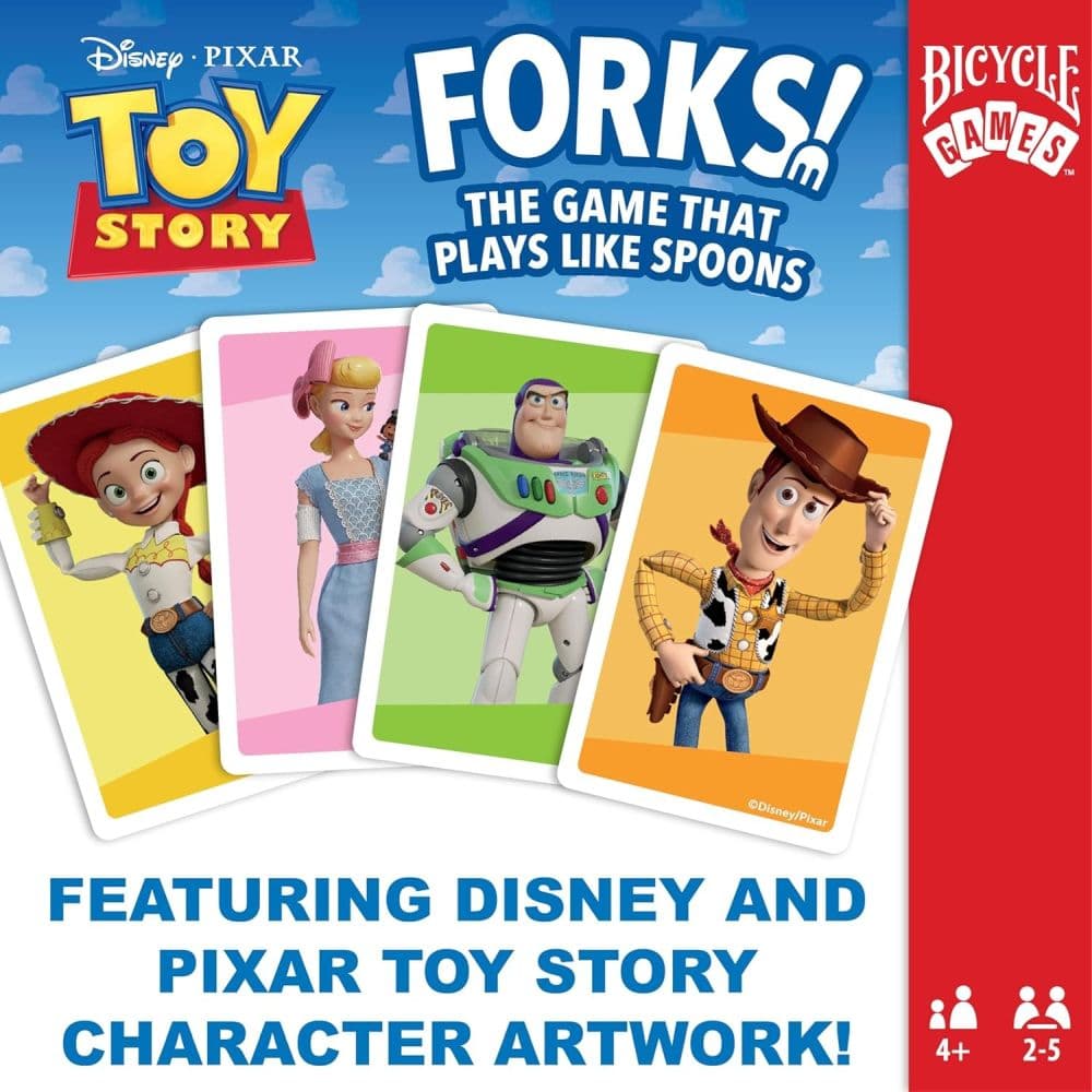 Bicycle Disney Pixar Forky Playing Cards Third Alternate Image