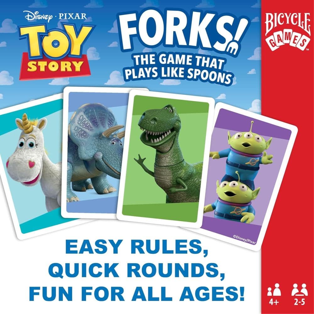 Bicycle Disney Pixar Forky Playing Cards Fourth Alternate Image