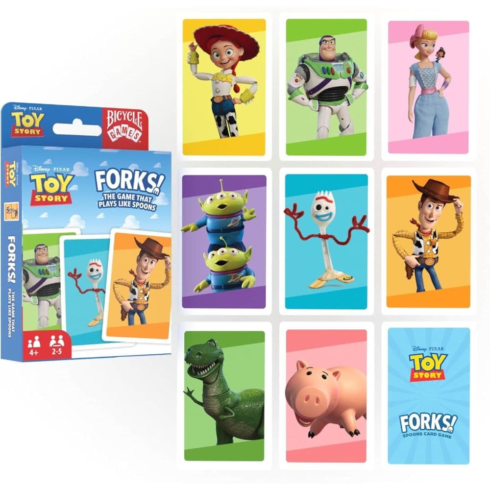 Bicycle Disney Pixar Forky Playing Cards Sixth Alternate Image