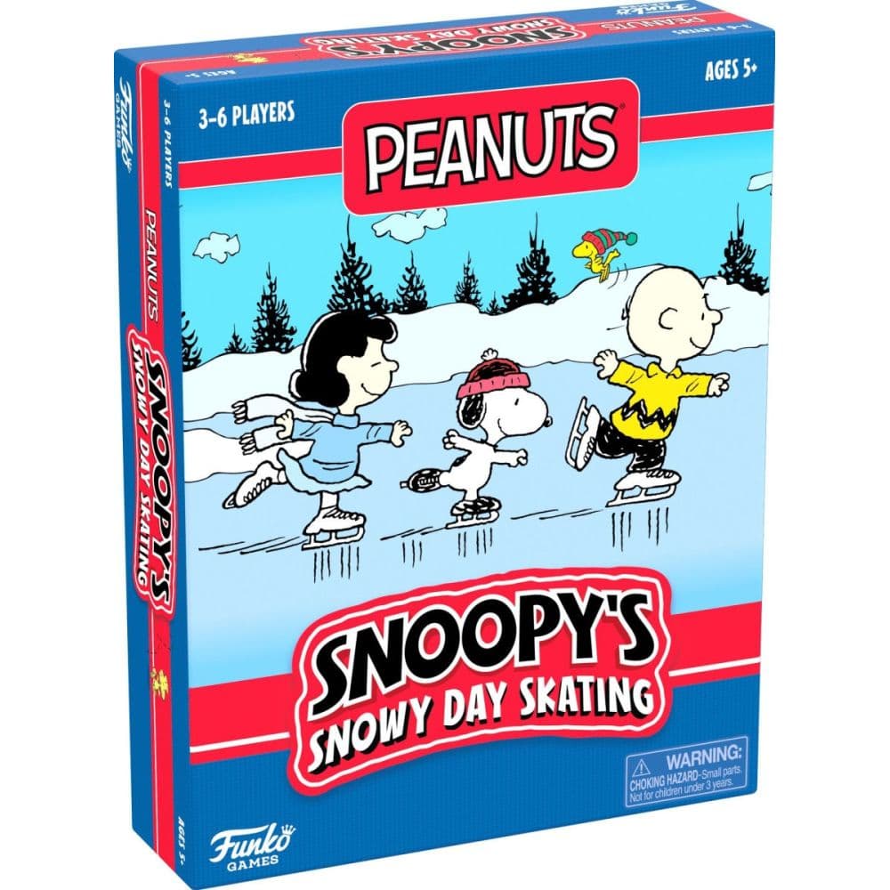 Peanuts Snoopys Snowy Day Skating Game Third Alternate Image