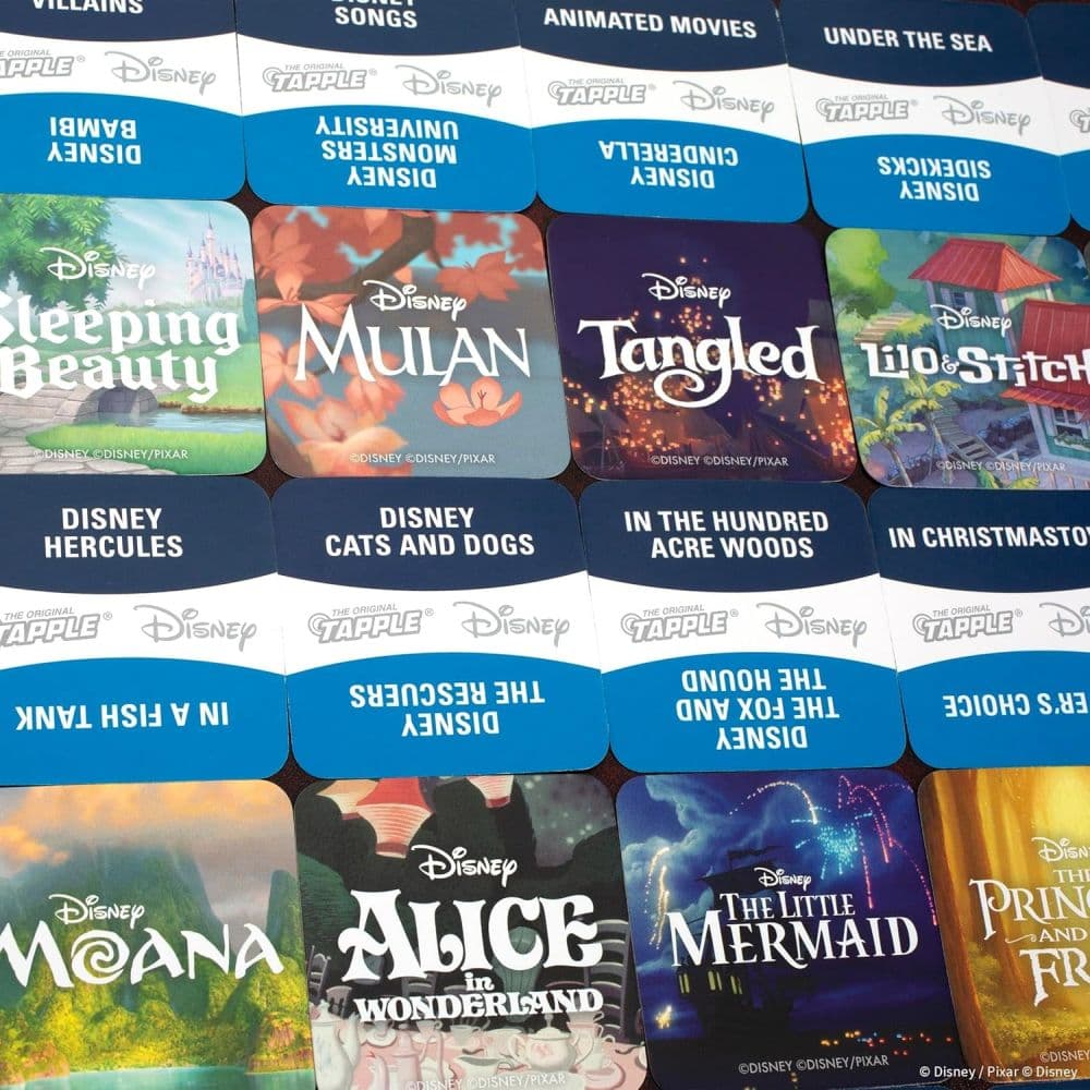 Tapple Disney Edition Fast-Paced Trivia Game Sixth Alternate Image