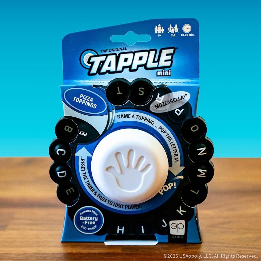 Tapple Mini Travel-Sized Word Game Eighth Alternate Image