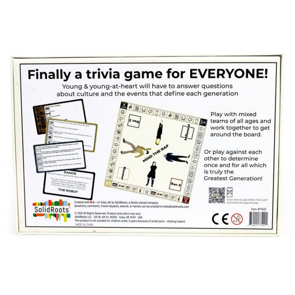 Mind the Gap Family Board Game First Alternate Image