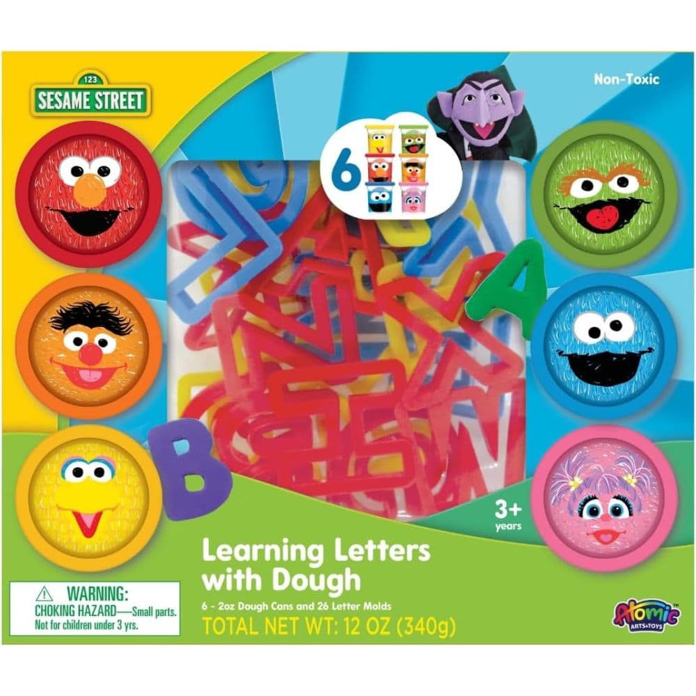 Sesame Street Learning Letters with Dough Set Second Alternate Image