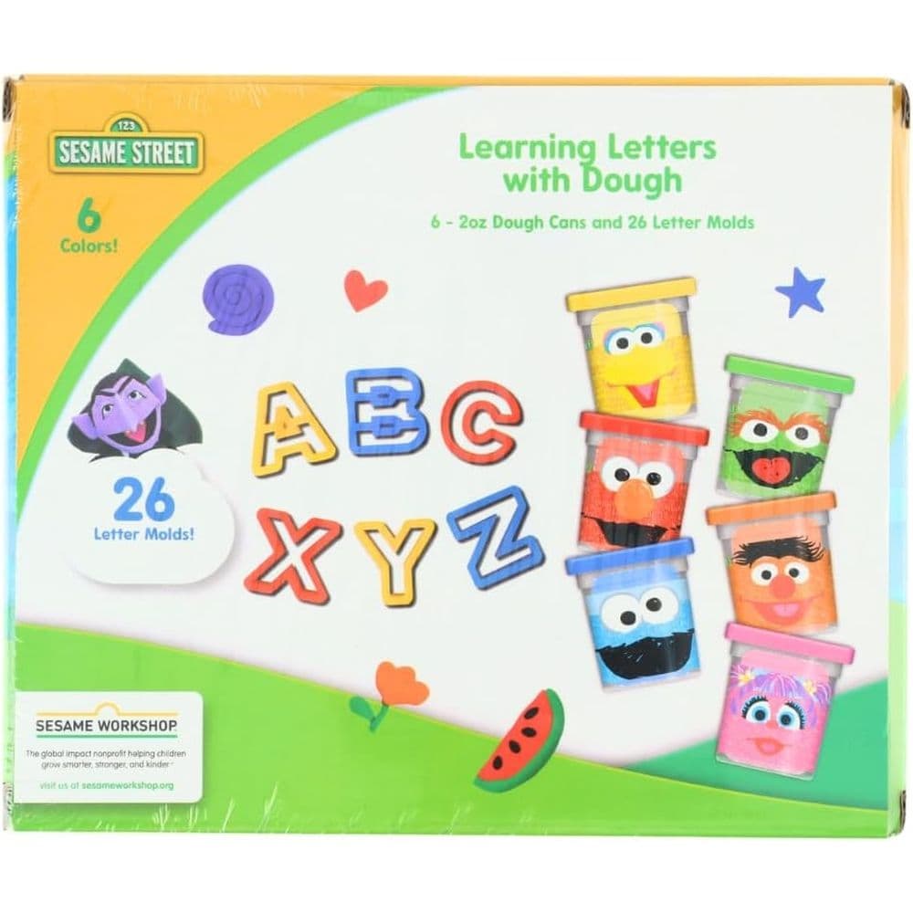 Sesame Street Learning Letters with Dough Set Third Alternate Image