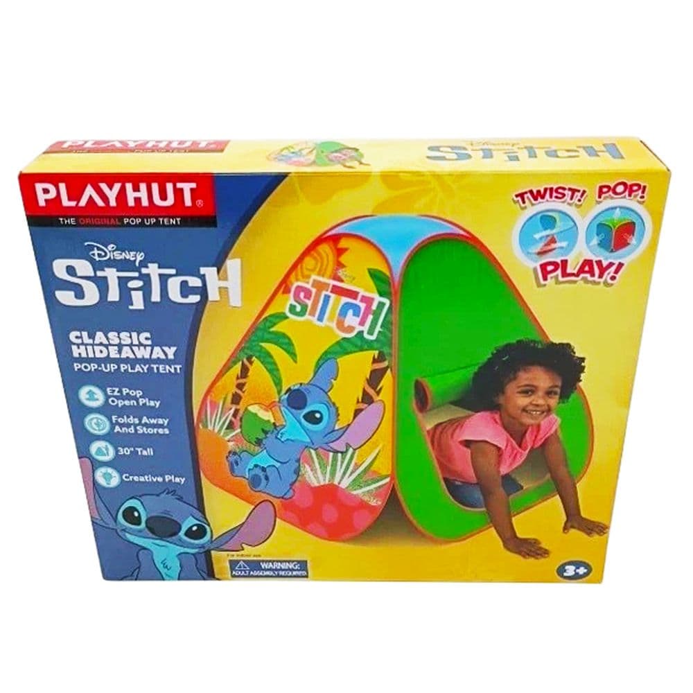 image Playhut Disney Stitch Hideaway Pop-Up Play Tent Main Product Image