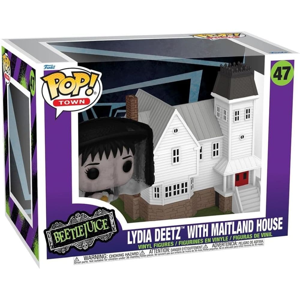 Funko POP Town Beetlejuice Lydia Deetz with Maitland House First Alternate Image