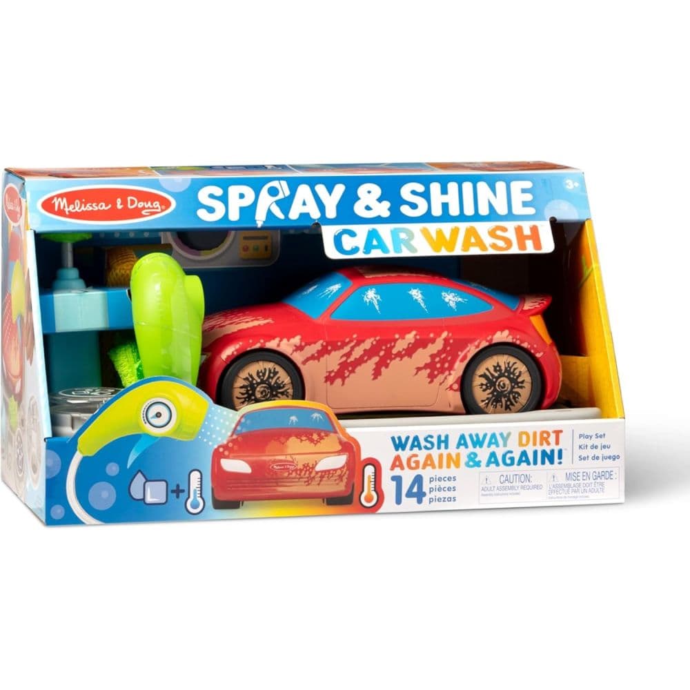 Spray &amp; Shine Car Wash Play Set Main Product Image