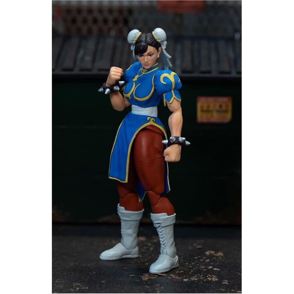 Street Fighter II Chun Li 6 inch Action Figure Fourth Alternate Image