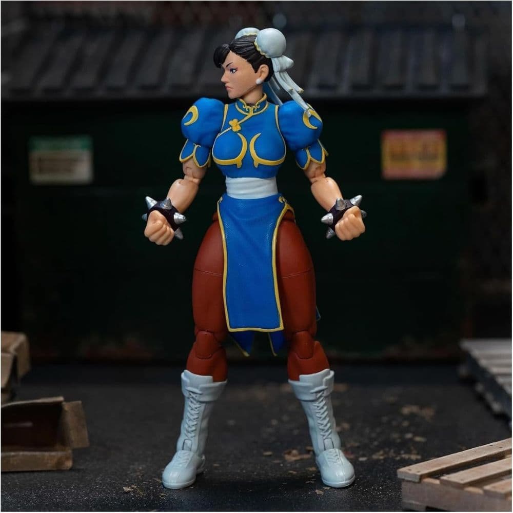 Street Fighter II Chun Li 6 inch Action Figure Fifth Alternate Image