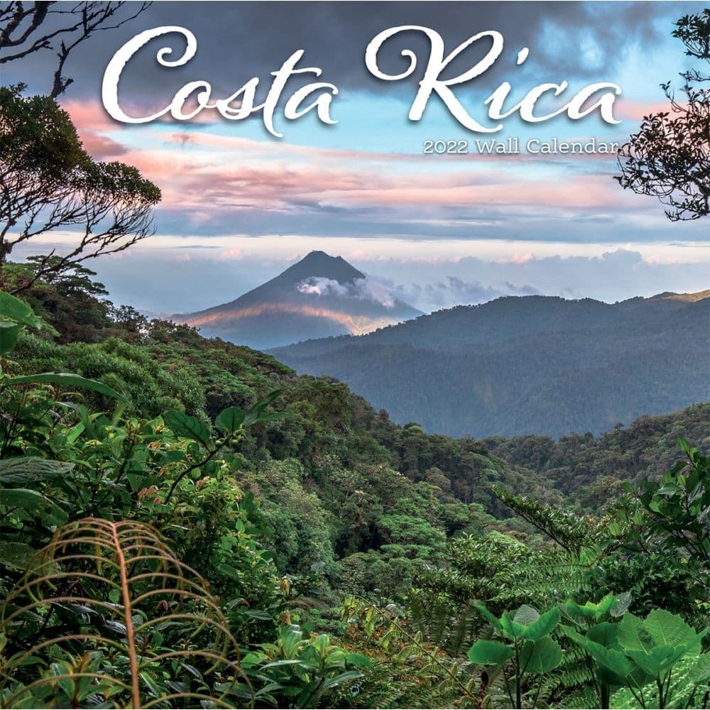 Costa Rica 2022 Wall Calendar