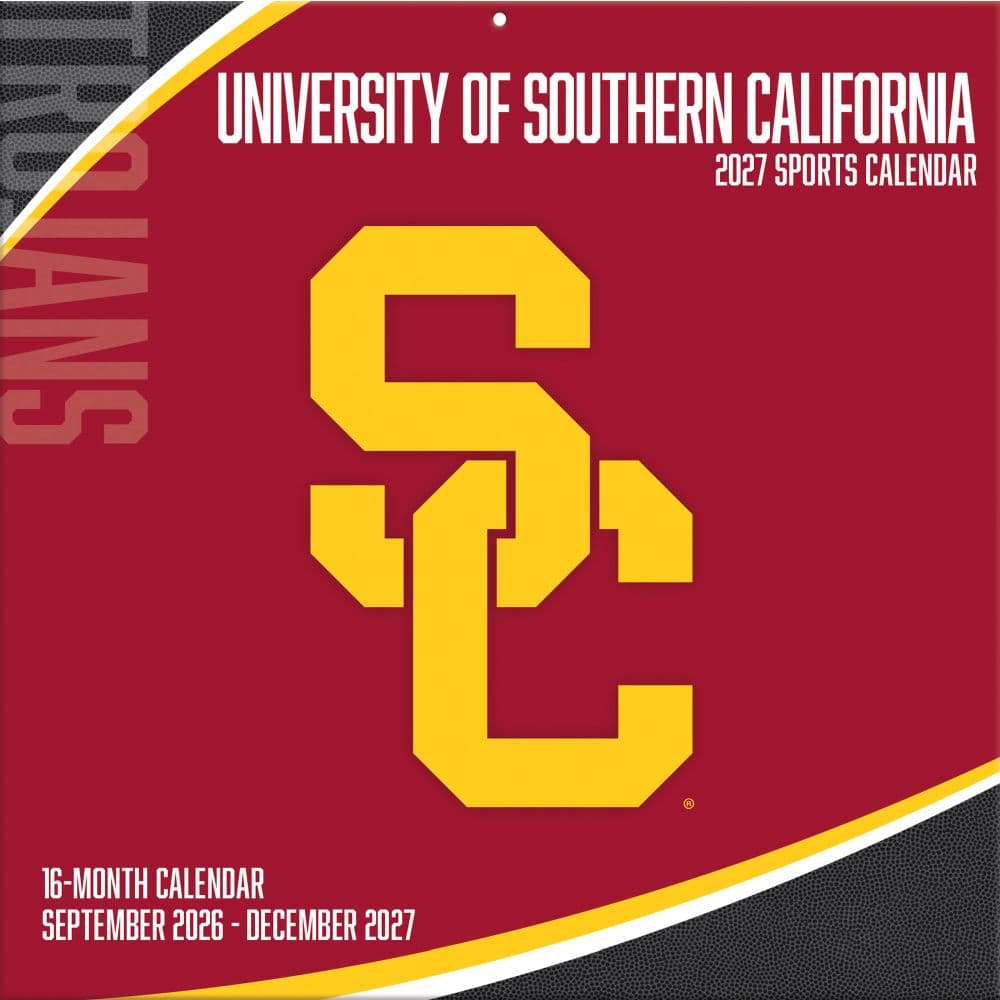 image USC Trojans 2027 Wall Calendar Main Product Image