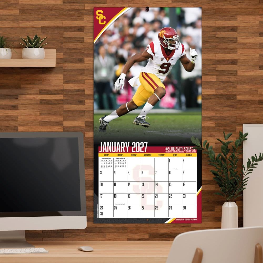 USC Trojans 2027 Wall Calendar Fifth Alternate Image