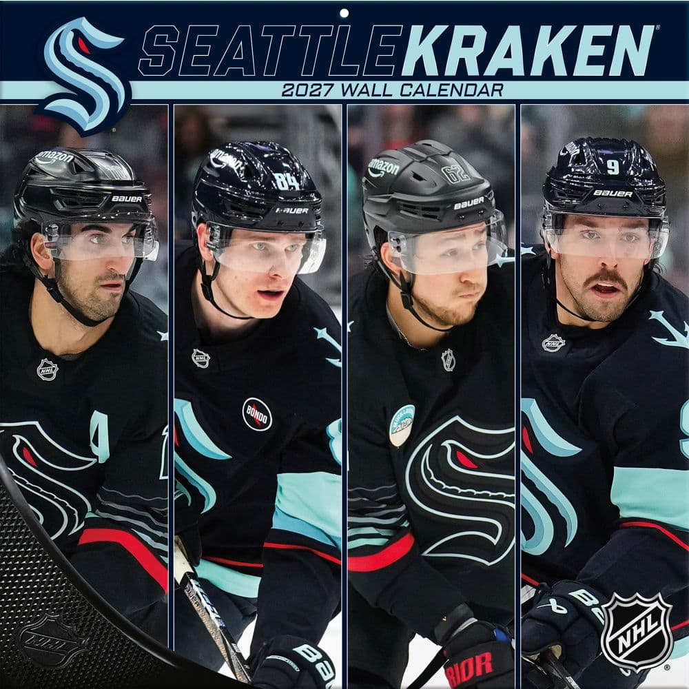 image NHL Seattle Kraken 2027 Wall Calendar Main Product Image