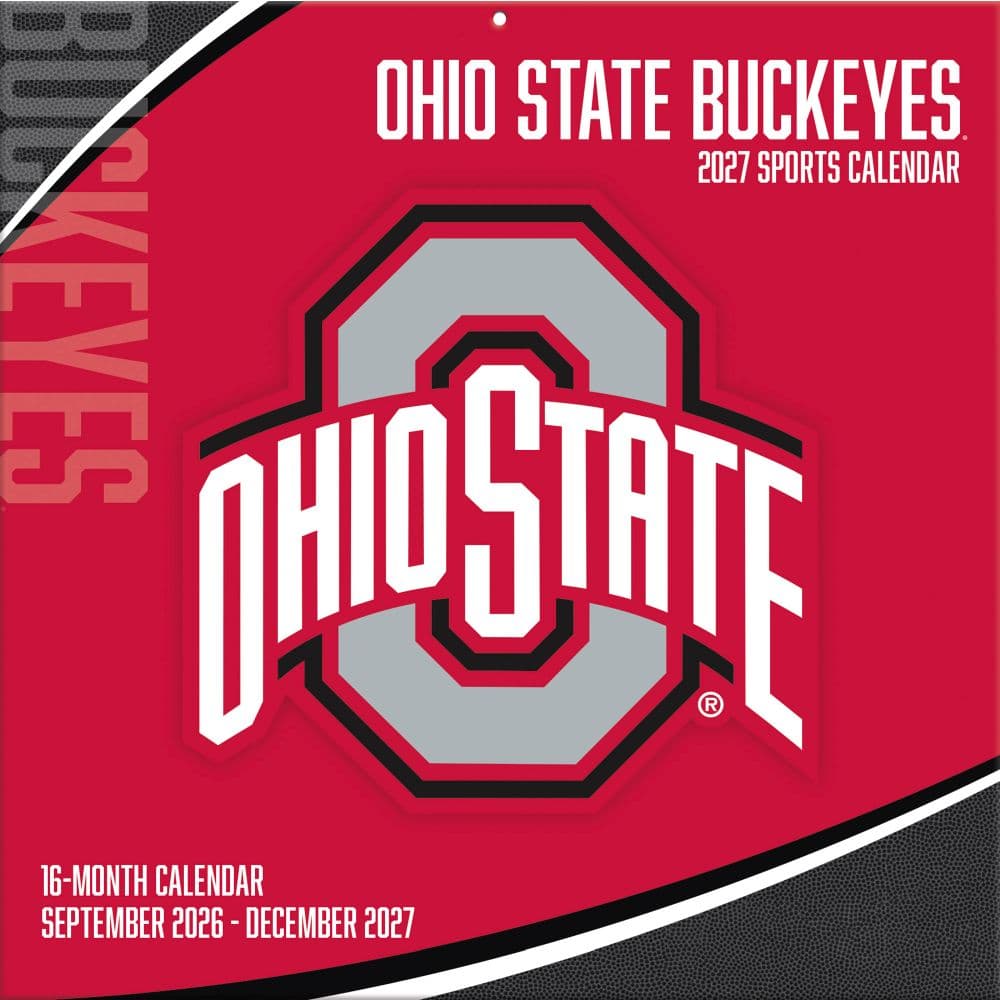 image Ohio State Buckeyes 2027 Wall Calendar Main Product Image