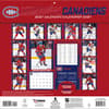 image NHL Montreal Canadiens Bilingual 2027 Wall Calendar First Alternate Image