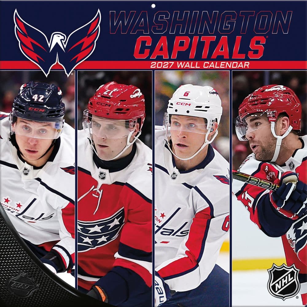 NHL Washington Capitals 2027 Wall Calendar Main Product Image