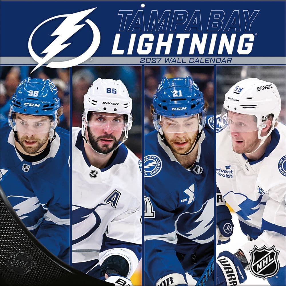 NHL Tampa Bay Lightning 2027 Wall Calendar Main Product Image