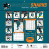 image NHL San Jose Sharks 2027 Wall Calendar First Alternate Image