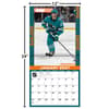 image NHL San Jose Sharks 2027 Wall Calendar Fourth Alternate Image