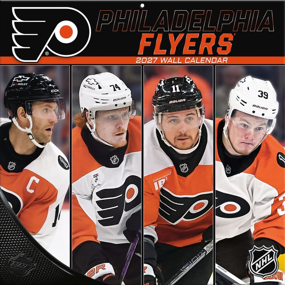 NHL Philadelphia Flyers 2027 Wall Calendar Main Product Image