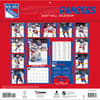 image NHL New York Rangers 2027 Wall Calendar First Alternate Image
