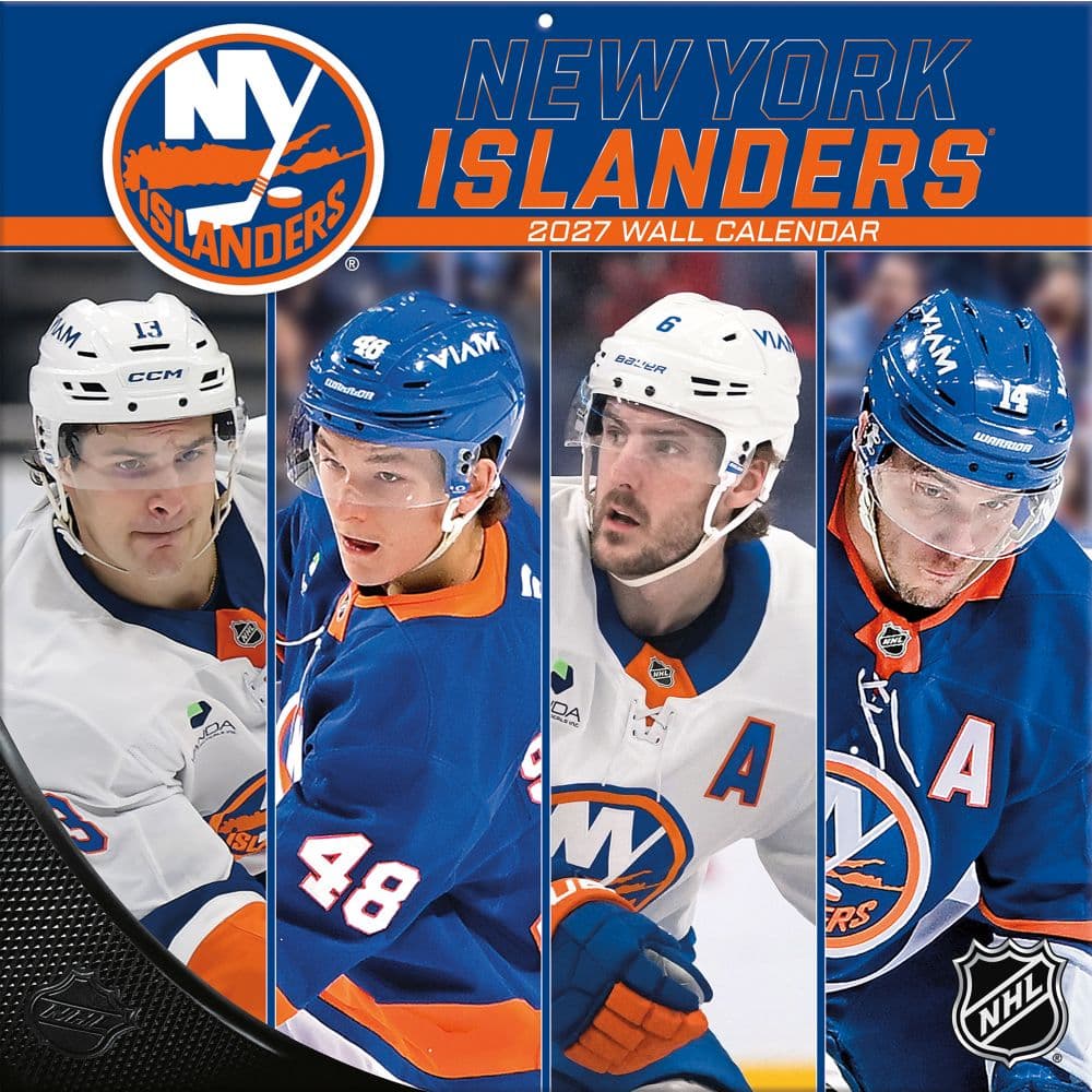 image NHL New York Islanders 2027 Wall Calendar Main Product Image