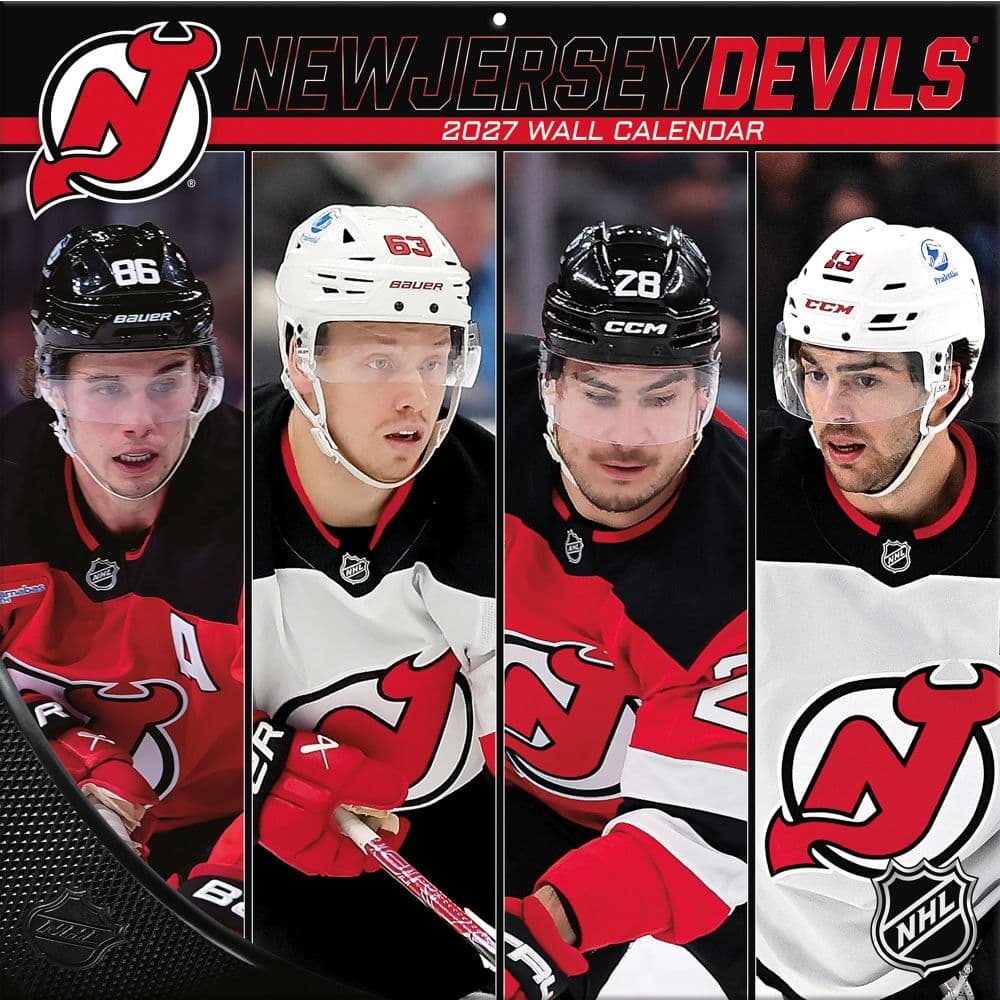 NHL New Jersey Devils 2027 Wall Calendar Main Product Image