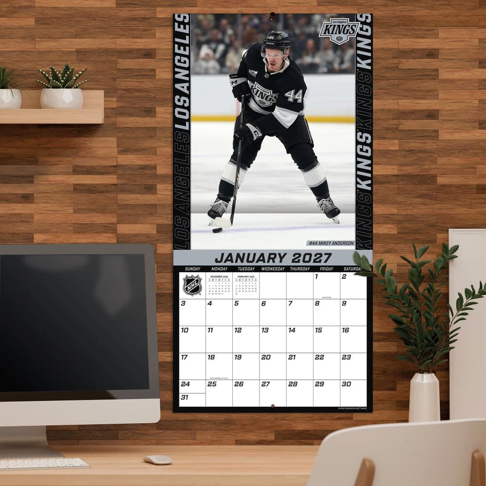 NHL Los Angeles Kings 2027 Wall Calendar Fifth Alternate Image