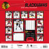 image NHL Chicago Blackhawks 2027 Wall Calendar First Alternate Image