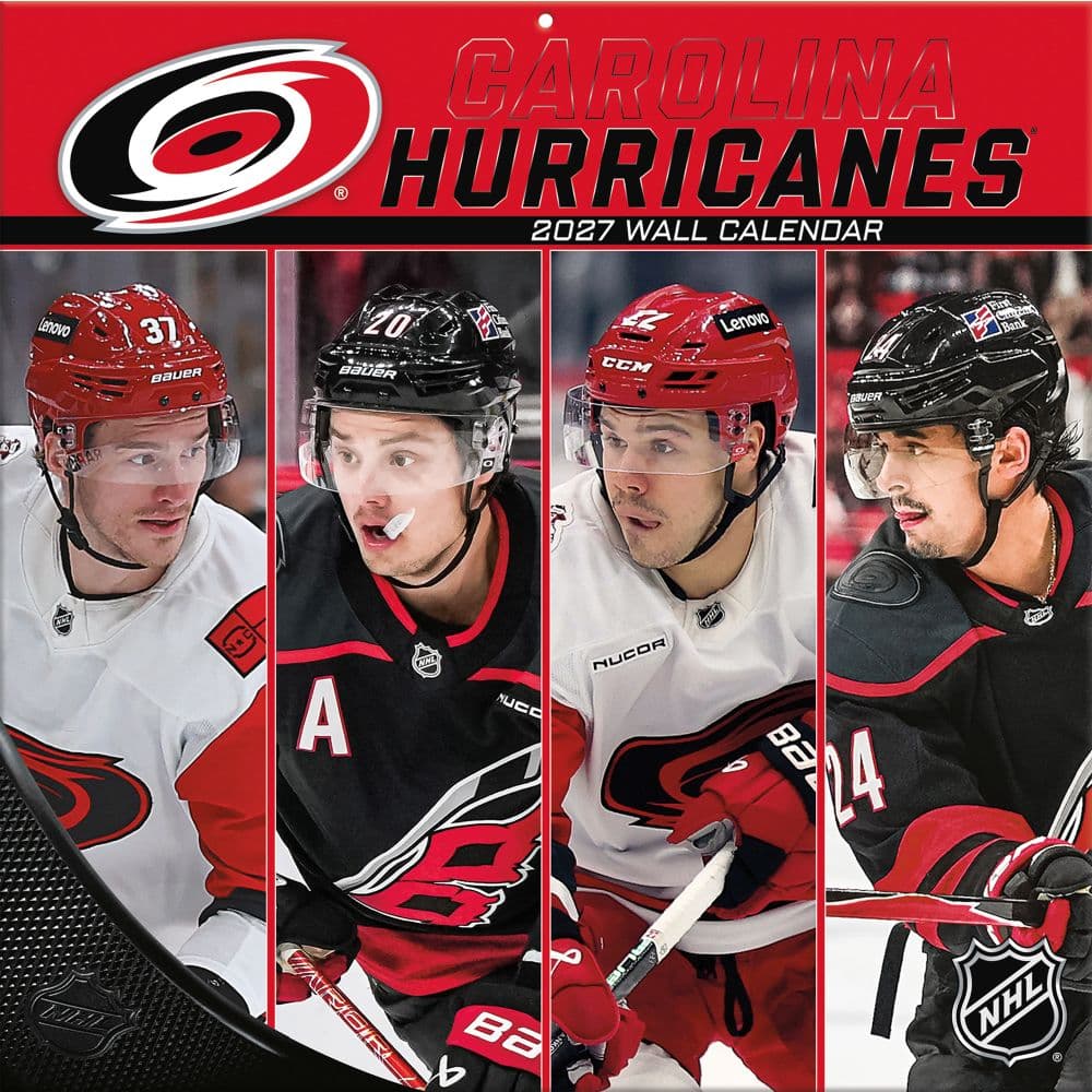 image NHL Carolina Hurricanes 2027 Wall Calendar Main Product Image