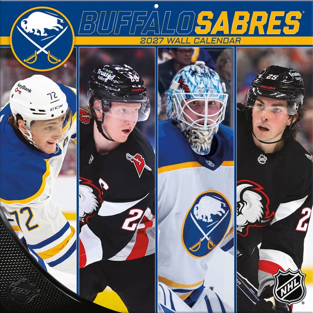 NHL Buffalo Sabres 2027 Wall Calendar Main Product Image