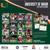 image Miami Hurricanes 2027 Wall Calendar First Alternate Image