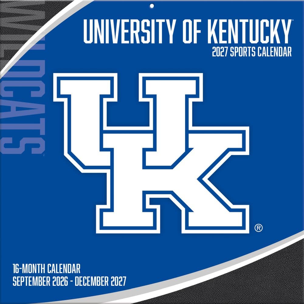 Kentucky Wildcats 2027 Wall Calendar Main Product Image