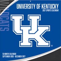 image Kentucky Wildcats 2027 Wall Calendar Main Product Image