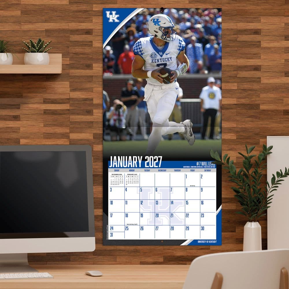 Kentucky Wildcats 2027 Wall Calendar Fifth Alternate Image