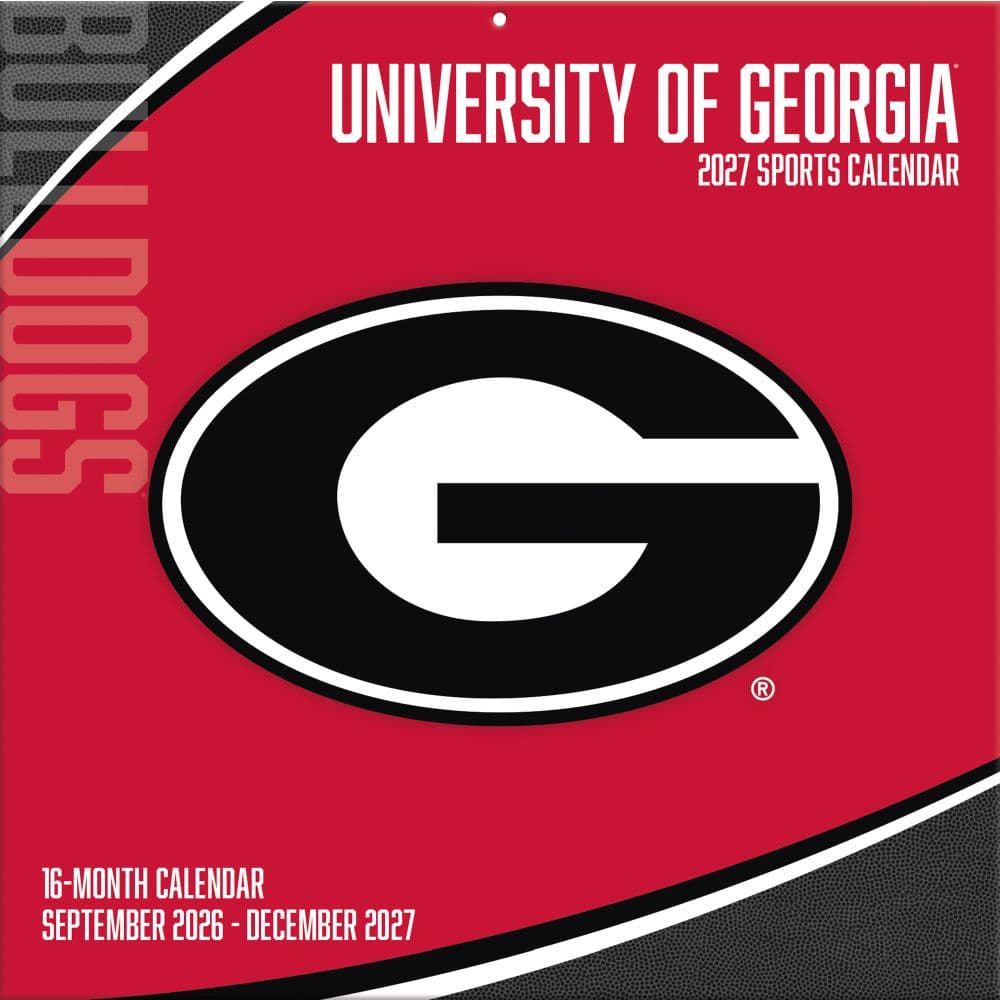 image Georgia Bulldogs 2027 Wall Calendar Main Product Image