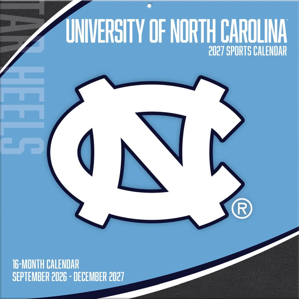image University of North Carolina Tar Heels 2027 Wall Calendar Main Product Image