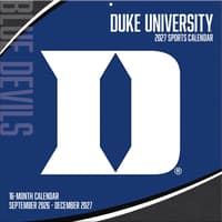 image Duke Blue Devils 2027 Wall Calendar Main Product Image