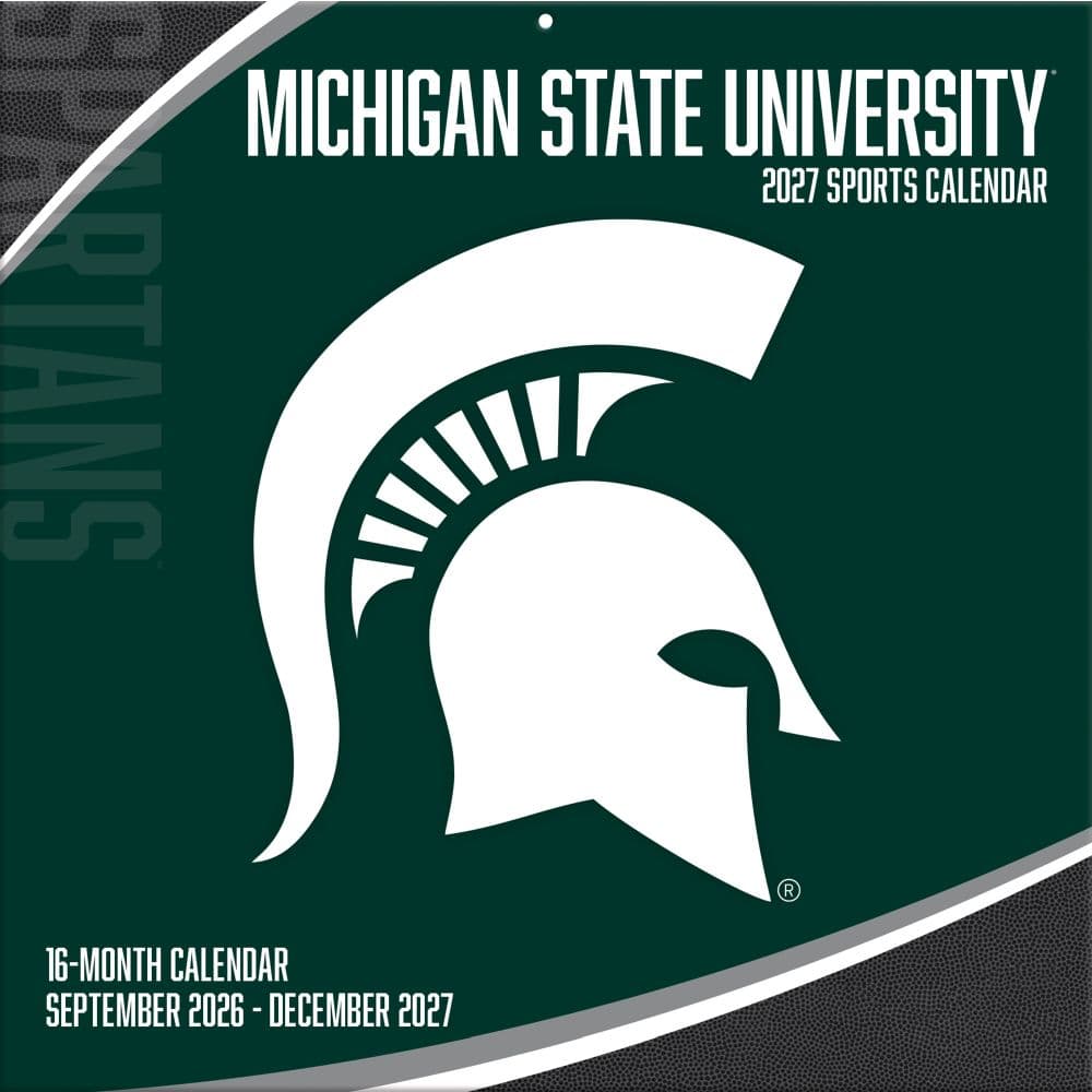 image Michigan State Spartans 2027 Wall Calendar Main Product Image