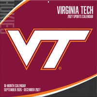 image Virginia Tech Hokies 2027 Wall Calendar Main Product Image