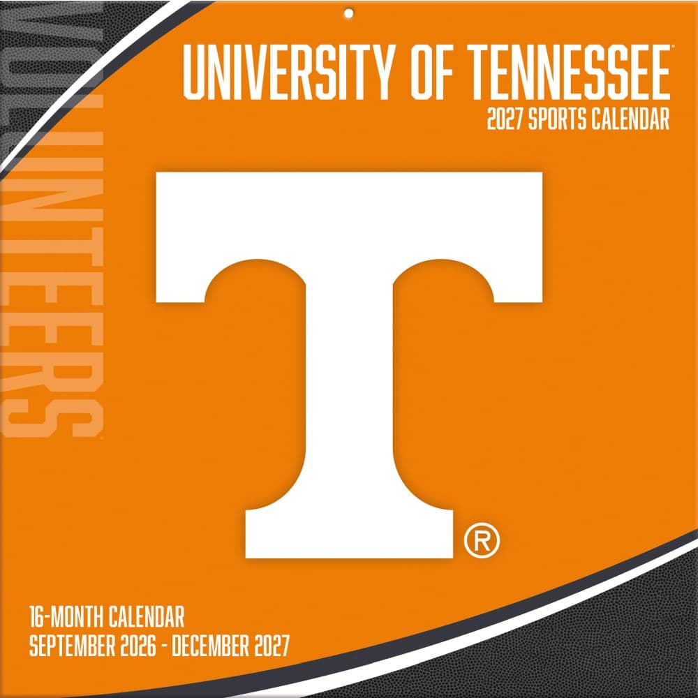 image Tennessee Volunteers 2027 Wall Calendar Main Product Image
