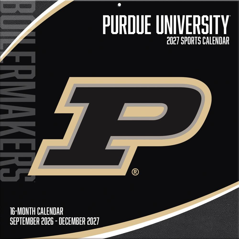 Purdue Boilermakers 2027 Wall Calendar Main Product Image