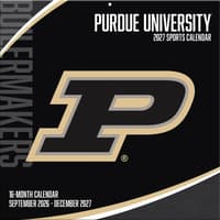image Purdue Boilermakers 2027 Wall Calendar Main Product Image
