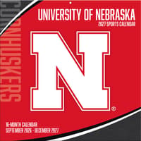 image Nebraska Cornhuskers 2027 Wall Calendar Main Product Image