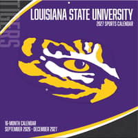 image LSU Tigers 2027 Wall Calendar Main Product Image