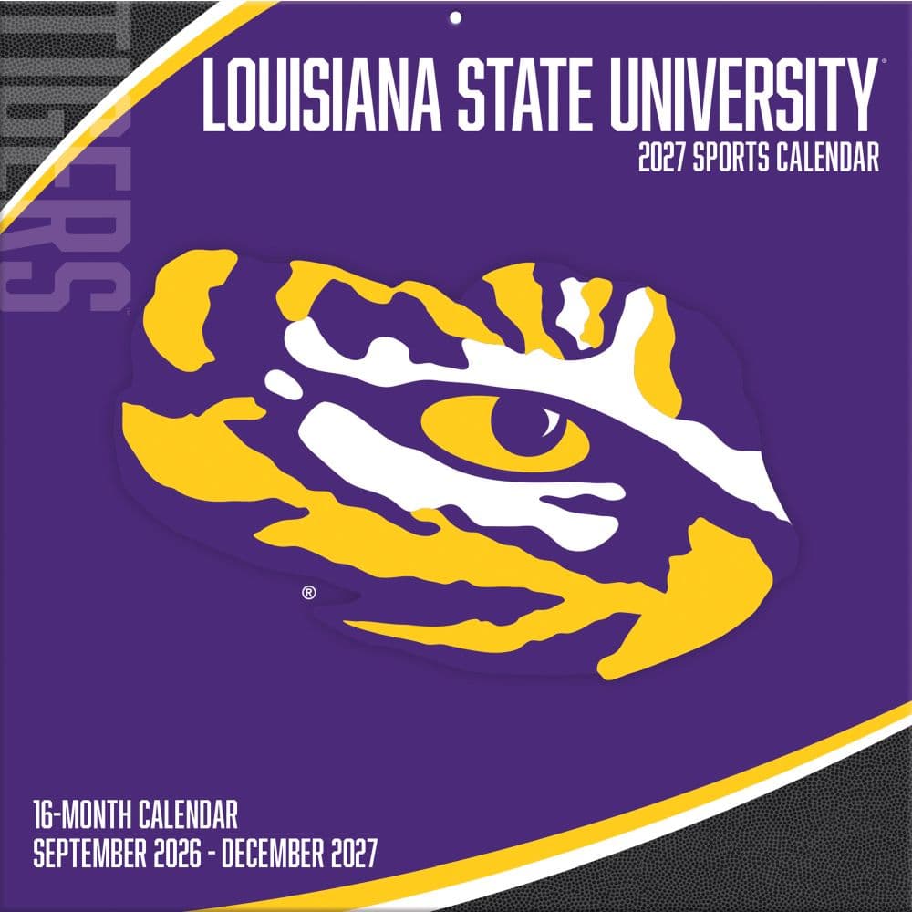 image LSU Tigers 2027 Wall Calendar Main Product Image