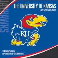 image Kansas Jayhawks 2027 Wall Calendar Main Product Image